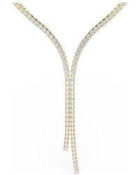 Swarovski - Collier en y matrix, taille ronde - Lyst