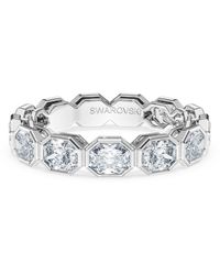 Swarovski - Octagon Band Ring - Lyst