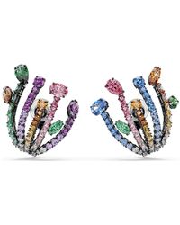 Swarovski - Matrix Clip Earrings - Lyst