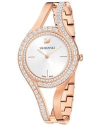 Swarovski - Eternal uhr, schweizer produktion, metallarmband - Lyst