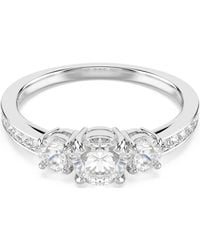 Swarovski - Bague stilla attract, taille ronde - Lyst