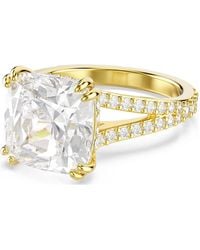 Swarovski - Anello cocktail stilla, taglio squadrato - Lyst