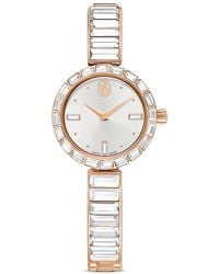 Swarovski - Matrix bangle uhr, schweizer produktion, kristallarmband - Lyst