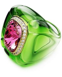 Swarovski - Dulcis Cocktail Ring - Lyst