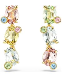 Swarovski - Pendants d'oreilles gema, design asymétrique, tailles variées - Lyst