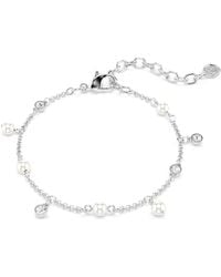 Swarovski - Imber armband, kristallperle, rundschliff - Lyst