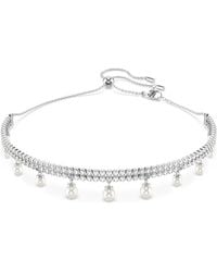 Swarovski - Ariana grande x halsband, kristallperle, rundschliff - Lyst