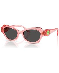 Swarovski - Lunettes de soleil, forme coussin, sk6050 - Lyst