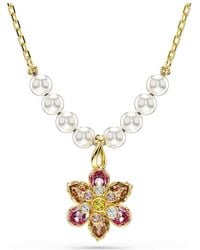 Swarovski - Idyllia anhänger, kristallperle, verschiedene schliffe, blume - Lyst