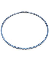 Swarovski - Collana tennis matrix, taglio round - Lyst