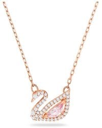 Swarovski - Dazzling swan halskette - Lyst