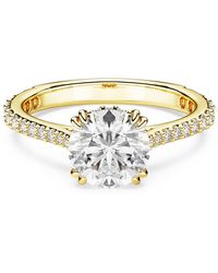 Swarovski - Constella Cocktail Ring, Size 55 - Lyst