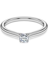 Swarovski - Eternity Solitaire Ring - Lyst