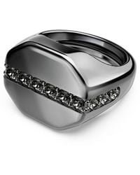 Swarovski - Dextera octagon ring, achteckform, rundschliff - Lyst