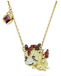 Swarovski - Chinese Zodiac Pendant, Dragon, -Tone Plated - Lyst