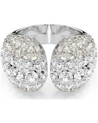 Swarovski - Anillo de cóctel sublima, talla redonda - Lyst