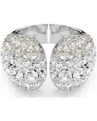 Swarovski - Anello cocktail sublima, taglio round - Lyst