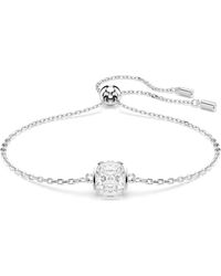 Swarovski - Birthstone armband, kissenschliff, april - Lyst