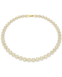 Swarovski - Una Angelic Tennis Necklace - Lyst