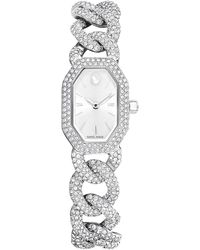 Swarovski - Dextera Chain & Crystal Watch - Lyst