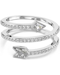 Swarovski - Anello con motivo idyllia, taglio misto, freccia - Lyst