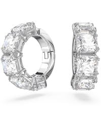 Swarovski - Millenia Large Circle Earrings - Lyst