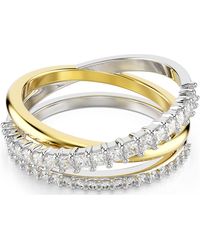 Swarovski - Anillo hyperbola, tallas mixtas - Lyst
