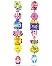 Swarovski - Gema Drop Earrings - Lyst