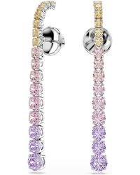 Swarovski - Matrix Drop Earrings - Lyst