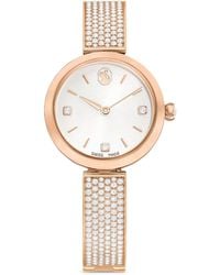 Swarovski - Illumina Watch, Swiss Made, Metal Bracelet, Rose-Tone Finish - Lyst