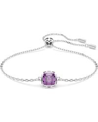 Swarovski - Birthstone Bracelet - Lyst