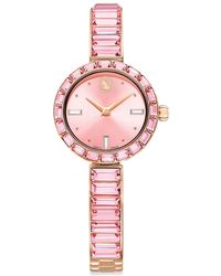 Swarovski - Matrix bangle uhr, schweizer produktion, kristallarmband - Lyst