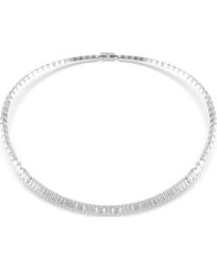 Swarovski - Collier matrix, taille baguette - Lyst