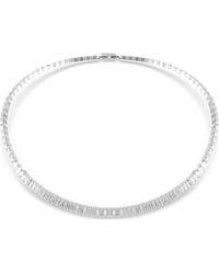 Swarovski - Matrix halskette, baguette-schliff - Lyst