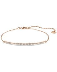 Swarovski - Only Bracelet, 18K Rose Finish - Lyst