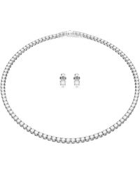 Swarovski - Idllyia Necklace And Earring Set - Lyst