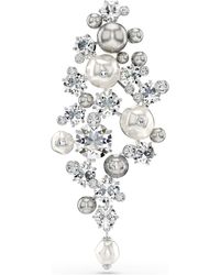 Swarovski - Constella brosche, kristallperle, rundschliff - Lyst