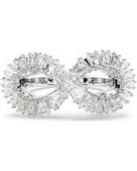 Swarovski - Hyperbola Infinity Cocktail Ring, Size 58 - Lyst