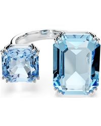 Swarovski - Millenia offener ring, oktagon-schliff - Lyst