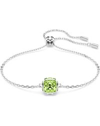 Swarovski - Birthstone Bracelet - Lyst