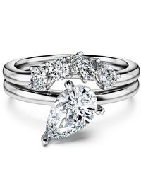 Swarovski - Anello galaxy, diamanti creati in laboratorio 1,4 ct tw, oro - Lyst