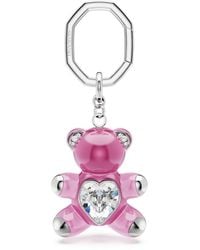 Swarovski - Teddy Key Ring - Lyst