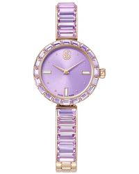 Swarovski - Matrix bangle uhr, schweizer produktion, kristallarmband - Lyst