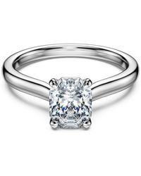 Swarovski - Eternity Solitaire Ring, Lab-Grown Diamonds 1.0 Ct Tw, Octagon Shape, 14K - Lyst