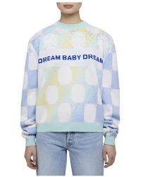 Swarovski - Liberal Youth Ministry, Gradient Checker Sweater - Lyst
