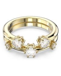 Swarovski - Constella Ring Set - Lyst