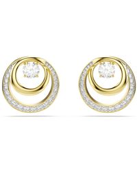 Swarovski - Hyperbola ohrstecker, rundschliff - Lyst