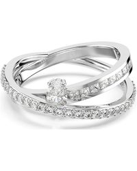 Swarovski - Anello twist wrap - Lyst