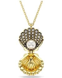 Swarovski - Pendente idyllia, crystal pearl, conchiglia - Lyst
