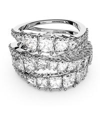Swarovski - Ladies Twist Wrap Ring - Lyst